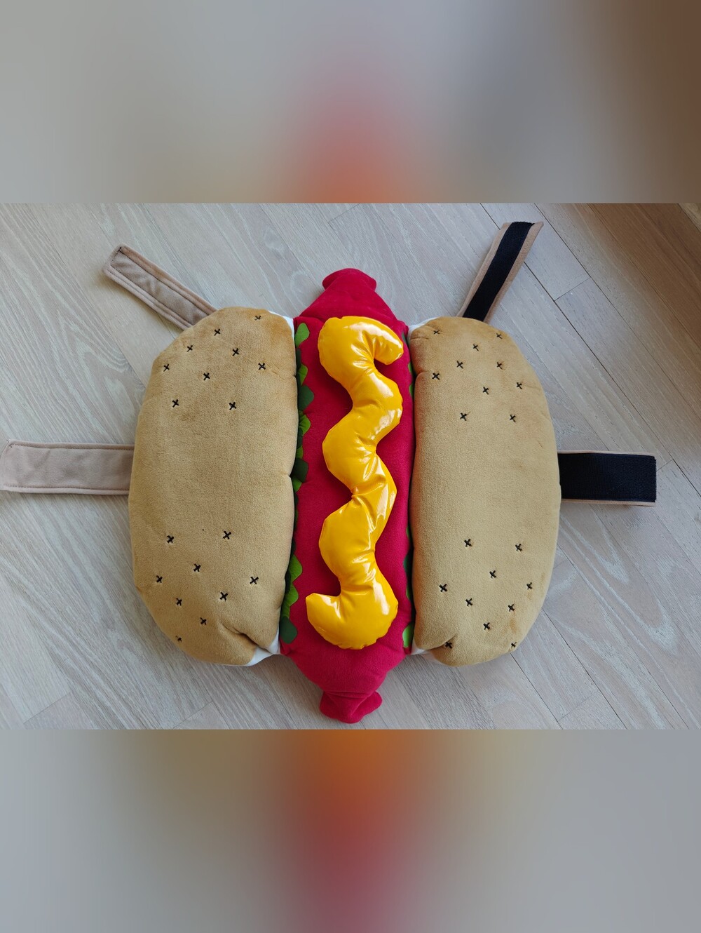 Hot Dog Halloween Dog Costume
